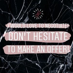 Make me an offer I have no problem negotiating!🖤